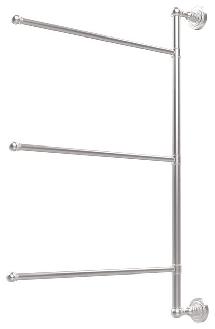 Vertical towel rack round pipe stainless steel manufacturers towel rack towel holder towel shelf towel rail bath towel rack match them with the top quality chinese vertical towel rack factory & manufacturers list and more here. Dottingham Collection 3 Swing Arm Vertical 28" Towel Bar ...