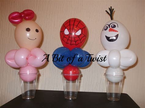 Candy Cups Balloon Crafts Birthday Balloons Balloon Decorations