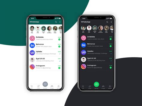 Whatsapp Redesign Ui On Behance