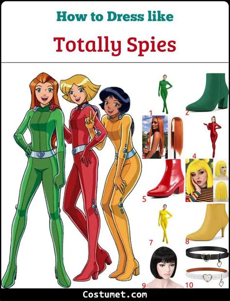 Totally Spies Costume For Cosplay And Halloween