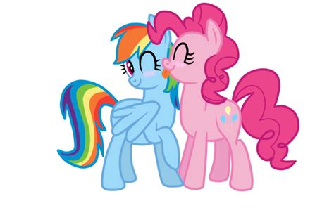 273700 Safe Artistandreamelody Pinkie Pie Rainbow Dash Blushing Female Lesbian