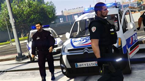 Gta 5 Rp Police Nationale Patrouille 4 Youtube