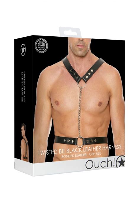 Портупея Twisted Bit Black Leather Harness — купить в интернет магазине Ozon с быстрой доставкой