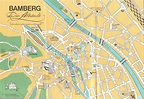 Mapas de Bamberg - Guía de viaje de Alemania