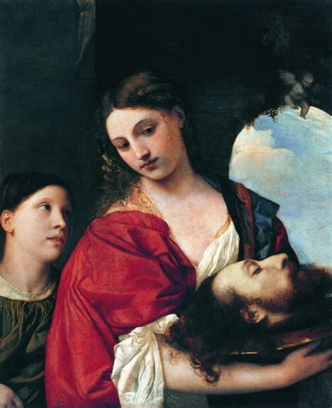 Titian 1488 1576 Salome With The Head Of John The Baptist