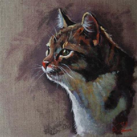 Tabby Cat Painting At Explore Collection Of Tabby