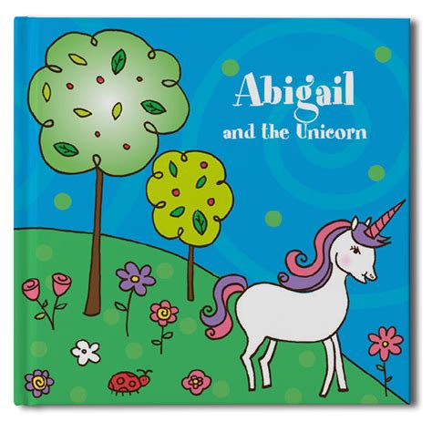 Unicorn Personalized Storybook Hard Cover Frecklebox