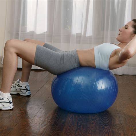 The Best Way To Get Flat Abs On An Exercise Ball Healthy