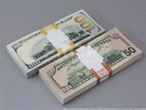 50pcs Prop Money New Style 100 Full Print Stack For Movie Buy 50pcs