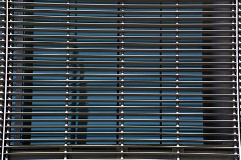 Window Sun Protection Horizontal Metal Shutter Protected Sunlight