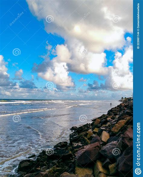 Photographing Late Afternoon On The Beach Stock Photo Image Of