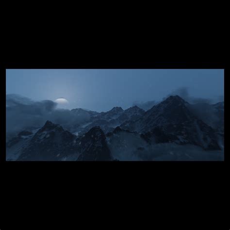 ArtStation - 《Operation》/Snow Mountain/练习