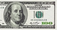 One hundred dollars bill detailed | Background Stock Photos ~ Creative ...