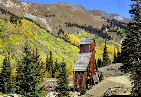 Abandoned Mine Ruin Near Red Mountain Pass Off The Million Dollar