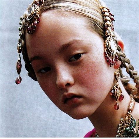 Devon Aoki On Instagram “freckle Face Voguemagazine Editorial