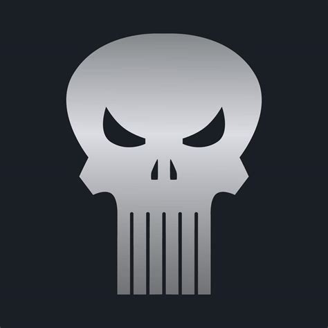 Skull Of Punisher 22165285 Vector Art At Vecteezy