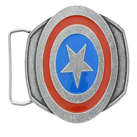 Captain America Belt Buckle Oriental Trading