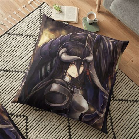 Overlord Albedo Floor Pillow By Modud Redbubble