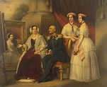 Princess Elisabeth of Saxe-Altenburg and her family, 1848 – costume ...