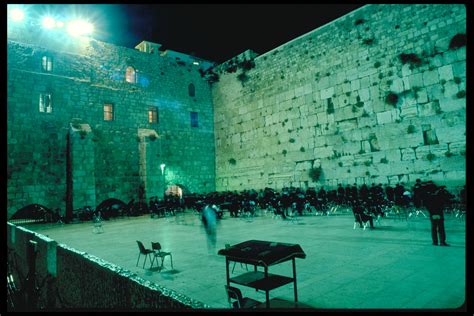 The Western Wall Of Jerusalem Or The Wailing Wall Of Jerusalem