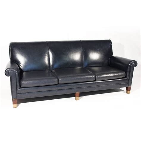 Lifestyle solutions lexington sofa in navy blue. Amazing Navy Leather Sofa #6 Navy Blue Leather Sofa | Blue ...