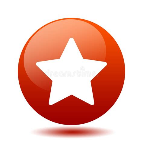 Favourite Star Icon Button Stock Illustration Illustration Of Button