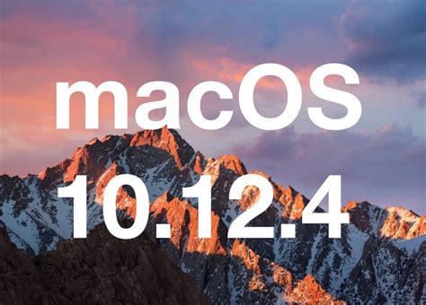 Macos Sierra 10124 Update Released For Download