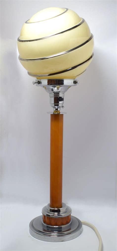 This lamp is a very good reading lamp. Very Tall Art Deco 1930s Catalin Bakelite Lamp at 1stdibs