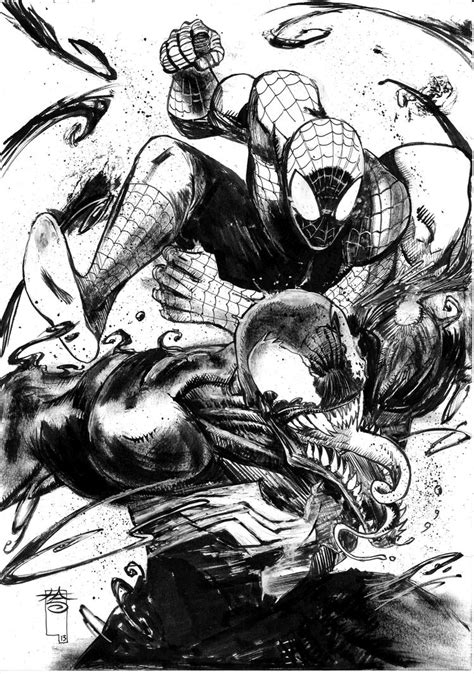 Spiderman Vs Venom By Francescoiaquinta On Deviantart