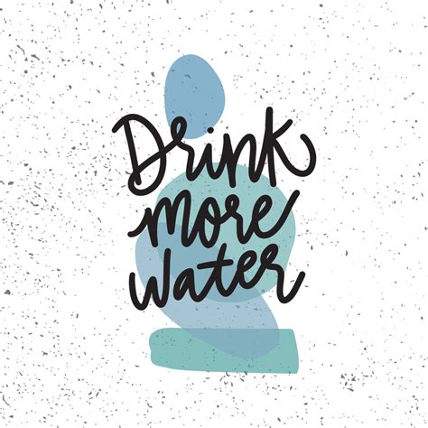 Drink More Water Art Print By Parcel And Post Creative Water Reminder