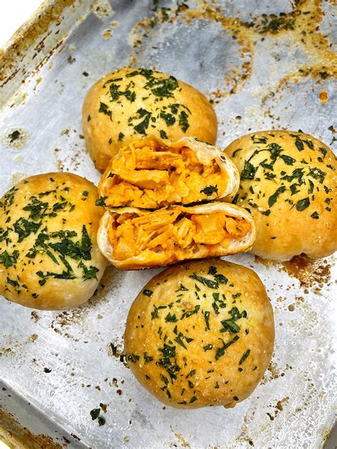 Buffalo Chicken Biscuit Bombs
