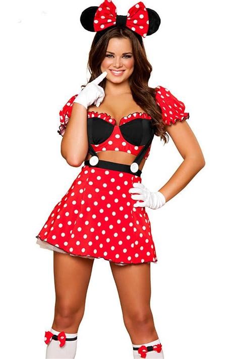 Miss Mouse Cosplay Halloween Costumes Night Club For Women In 2019