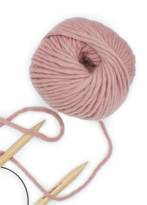 100 Wool Dusty Pink We Are Knitters