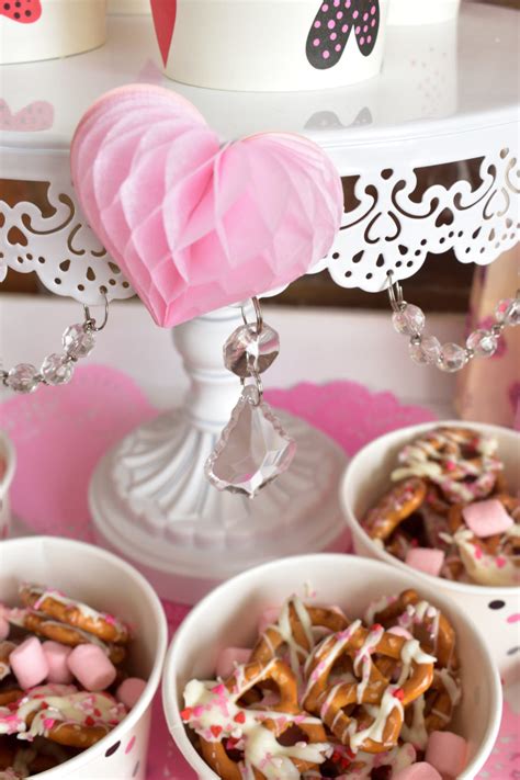 An Easy Valentine Snack Table Is A Fun Way To Melt Hearts