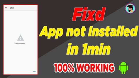 How To Fix App Not Installed App Not Installed Android Fix Youtube