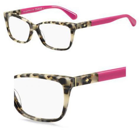 Kate Spade Ks Camberly Eyeglasses 00t4 Havana Pink