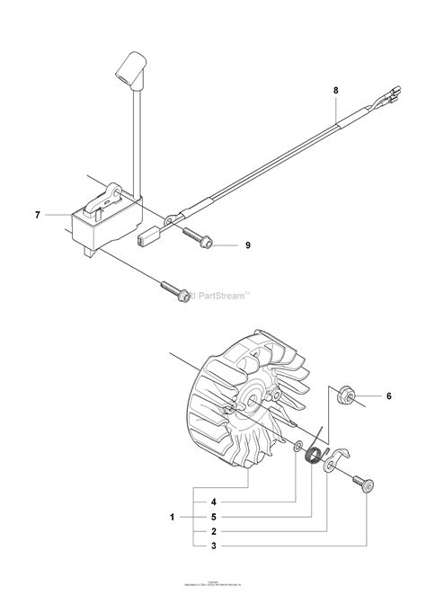 Husqvarna 450 E 2007 09 Parts Diagram For Ignitionflywheel