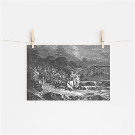 Gustave Dore Judas Maccabeus Pursues Timotheus 1866 Etsy Uk In 2023