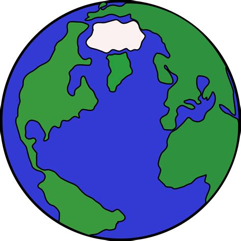 Clipart Cartoon Globe
