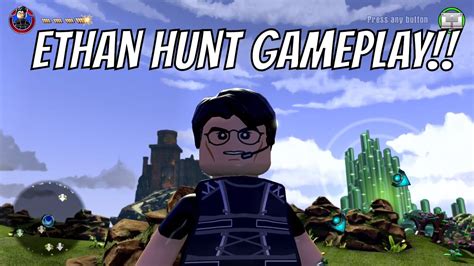 Lego Dimensions Ethan Hunt Free Roam Gameplay Mission Impossible