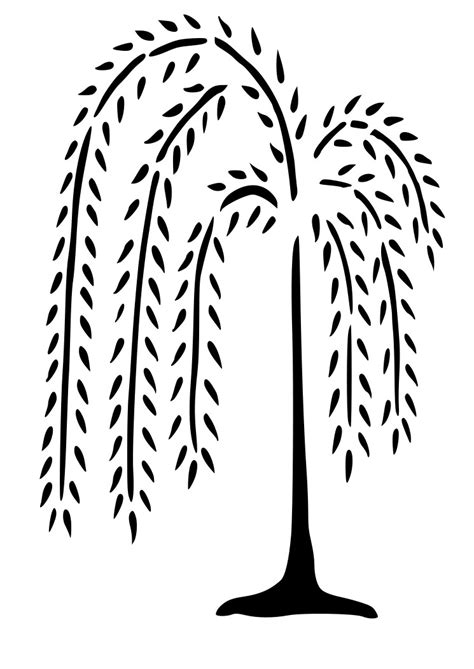 Maybe you would like to learn more about one of these? black and white willow tree and a fox clipart - Clipground