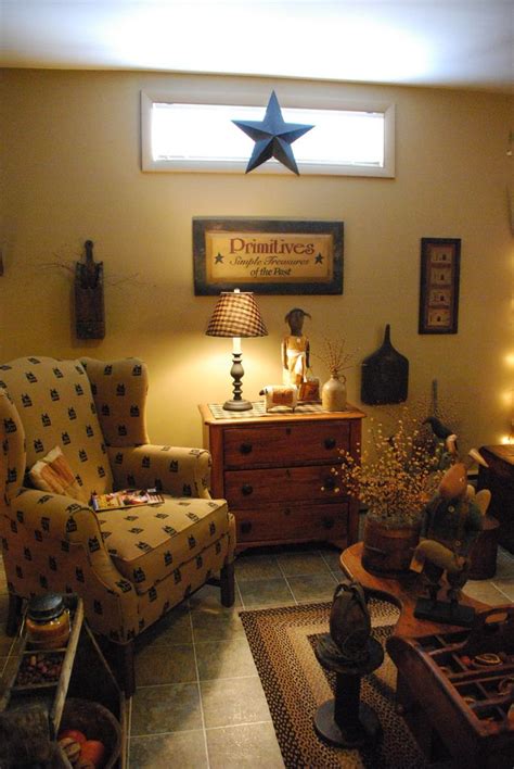 17 Best Images About Primitive Living Rooms On Pinterest