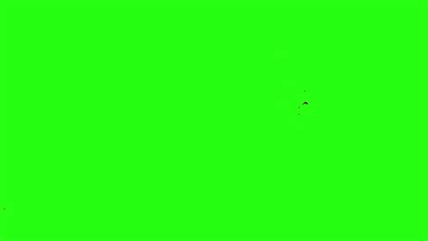 4k Blood Burst Motion Blur Green Screen 1