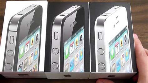 Apple Iphone 4s Unboxing Hd Youtube