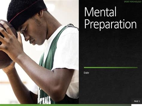 6 Mental Preparation Teaching Resources