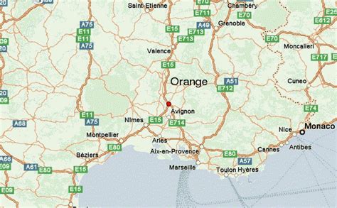 Achten sie darauf, dass sie unten für allgemeine details alle drucke lesen. Orange, France Location Guide