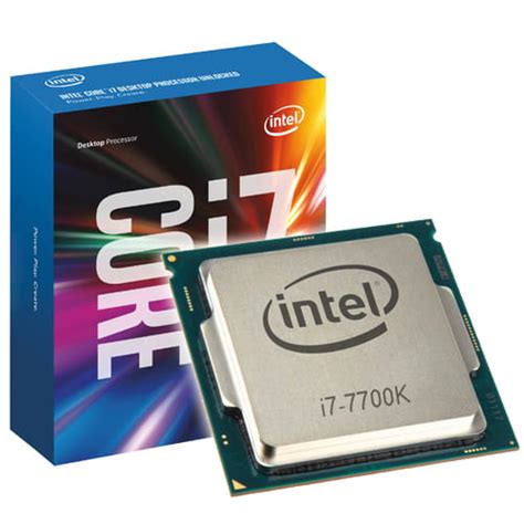 Intel Core I7 7700k 42ghz 1151 Ibertrónica