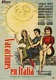 VACACIONES EN ITALIA - 1957 | Vacaciones en italia, Carteles de cine, Cine