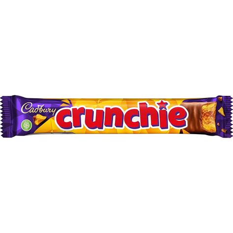 cadbury crunchie chocolate bar 40 g chocolate bars grocery and gourmet food