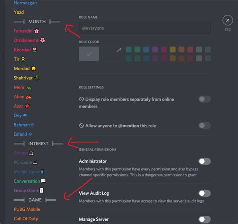 How To Do Roles And Name For Your Discord Server Youtube